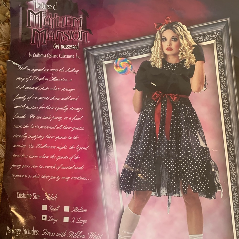 Evil doll costume
